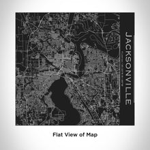 Load image into Gallery viewer, Jacksonville - Florida Map Tumbler in Matte Black
